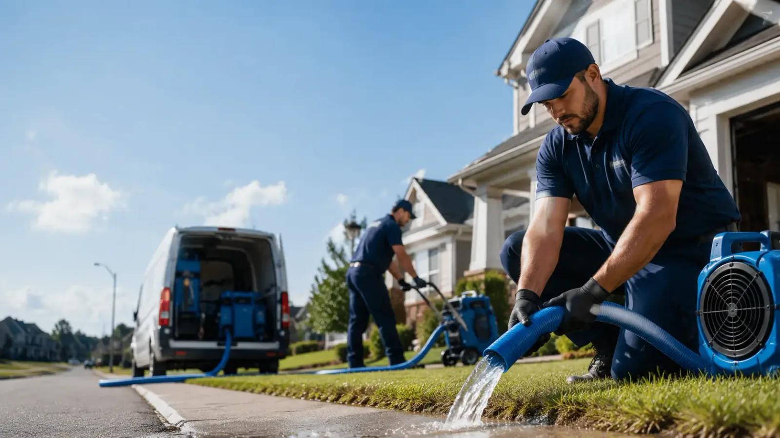 Flood Damage Restoration in Shirley, IN